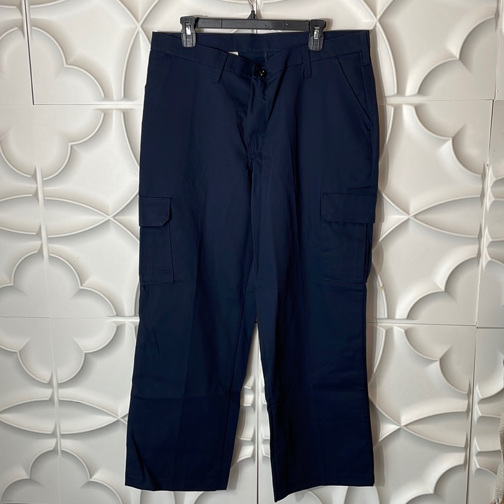 NEW Red Kap Women's Industrial Cargo Pant 16 navy ffff